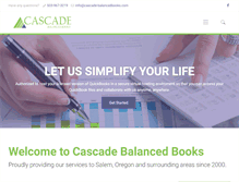 Tablet Screenshot of cascade-balancedbooks.com